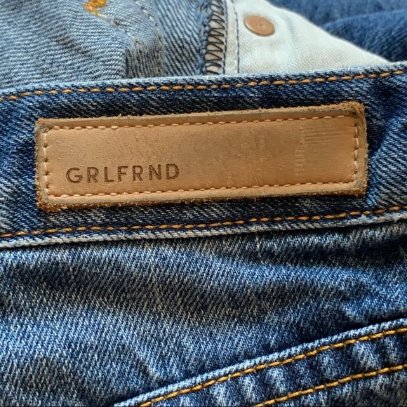 GRLFRND Carla wide leg cropped jeans size 30 - Picture 14 of 16